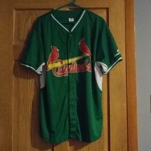 St Louis Cardinals Brand Green Jersey Cooper Tires